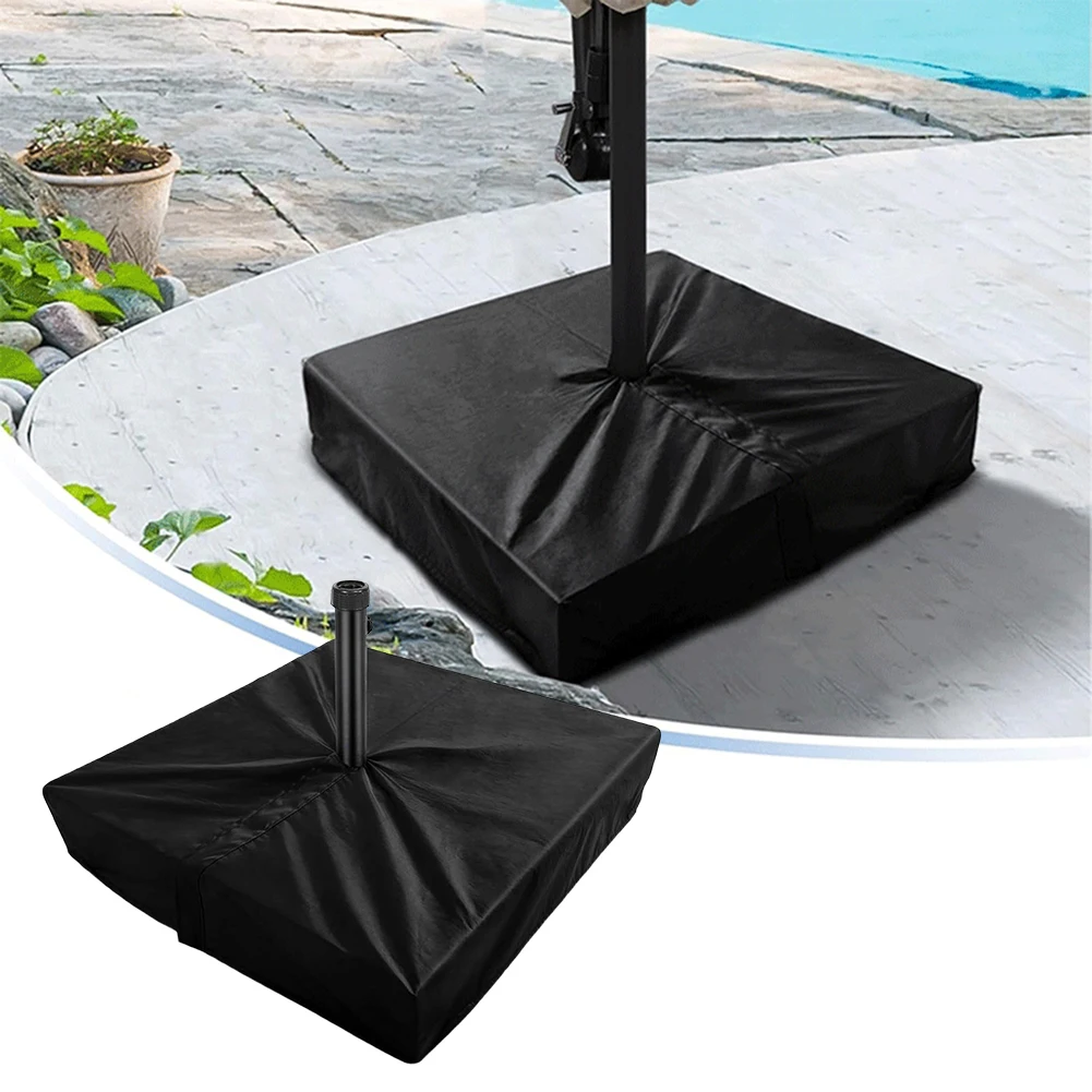 

Базовый чехол для зонта для патио, ткань Оксфорд, квадратный водонепроницаемый чехол для уличной базы, беговая дорожка, уличный водонепроницаемый Haus Und Garten