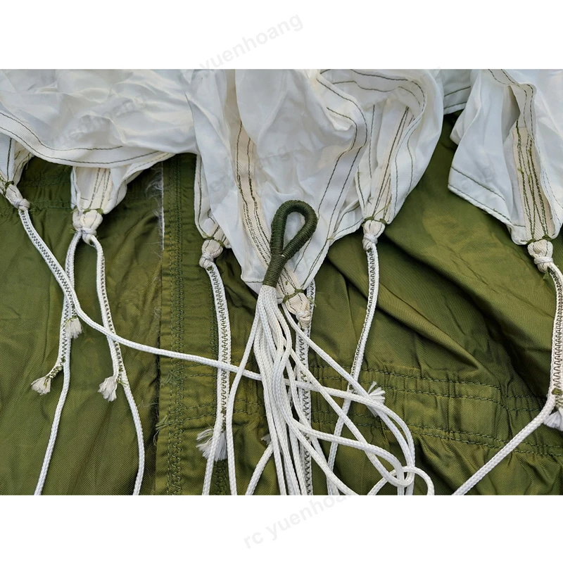 1PCS RC Drone Model Dia 0.8meter 1meter Round Shape Parachute Cloth for Childred Kids Toys Parachutes Recycling Flying Umbrella