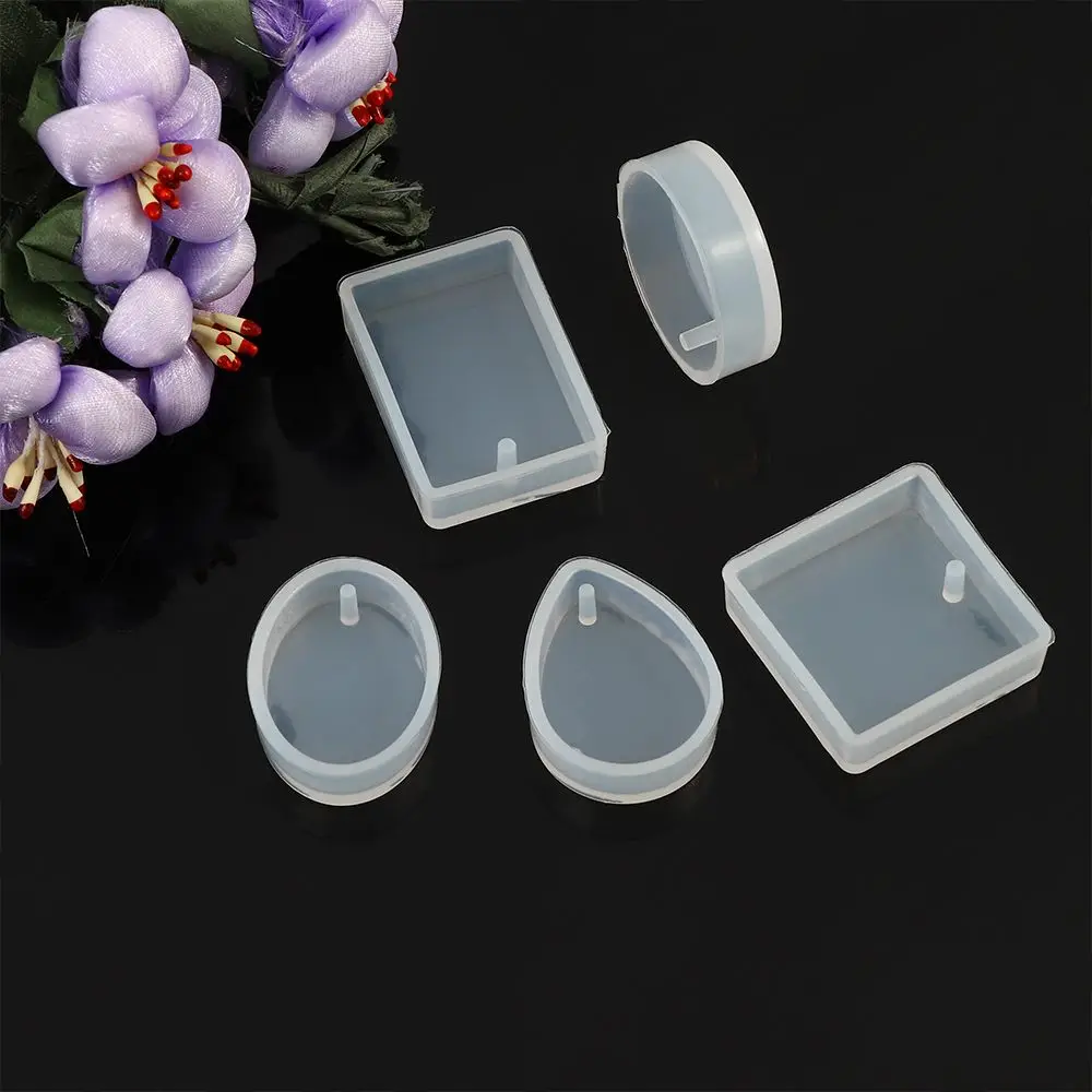 

Square Craft Shaped Resin Silicone DIY Handmade 5pieces/set Epoxy Mold Mould Jewelry Making Tool