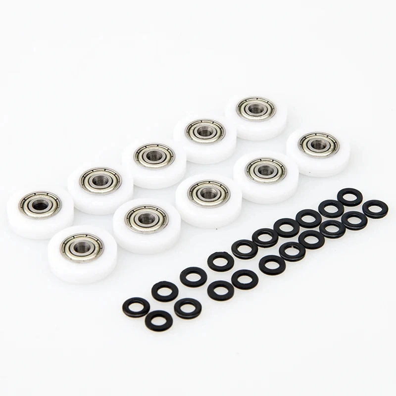 O rolo de contato do rastreador Rhino RC ottimiza a passabilidade do veículo para peças de brinquedo do chassi Shafty MOA LCG