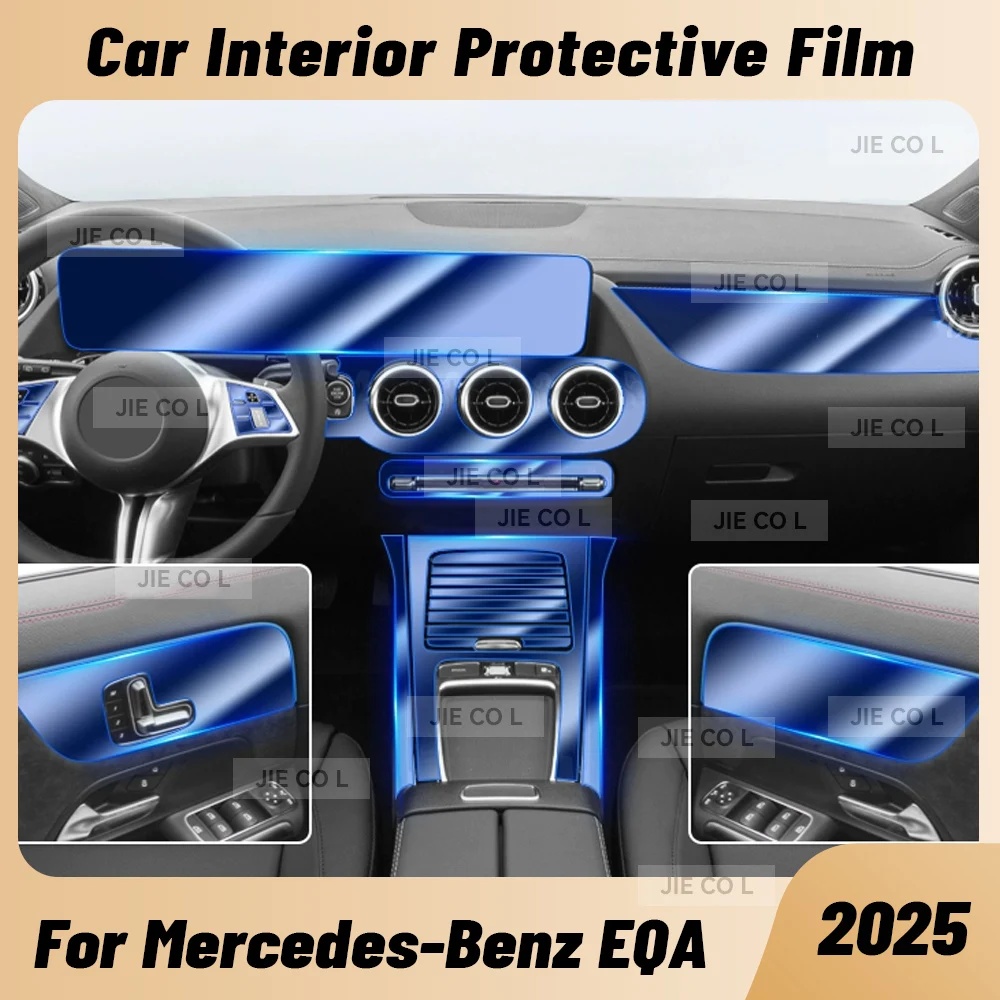 

Anti-scratch Car Interior Center Console Media Dashboard Navigation TPU Protector Film For Mercedes Benz EQA 2025