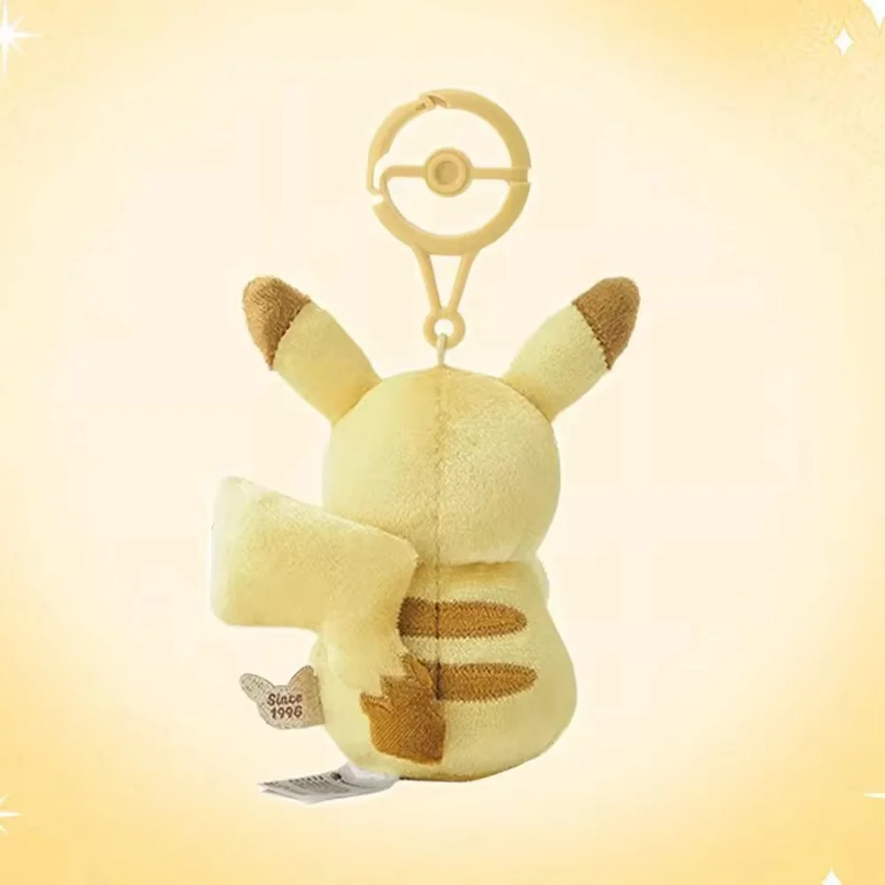 nouvelle-peluche-authentique-Edition-pikachu-porte-cles-Edition-pikachu-ornement-cadeau-jouet-figurine-en-peluche-30eme-anniversaire