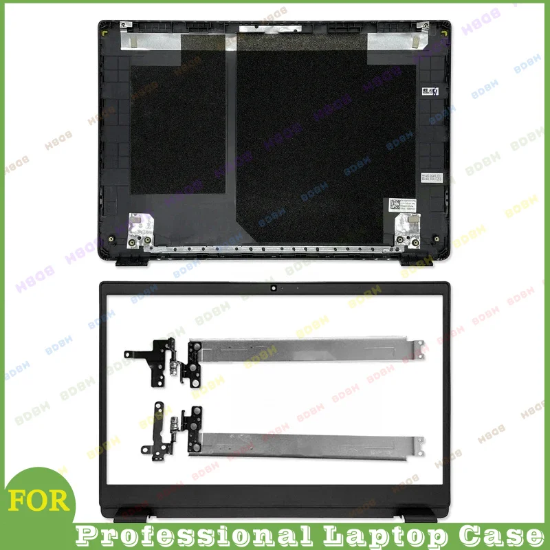 #BDBH New Laptop Case For Dell Latitude 3410 E3410 LCD Cover Bezel Hinges Palmrest Bottom Housing Black 0GMYC0 00MC2P 0VMY1K