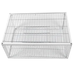 Bird Trap Cage Single Way Entry Sturdy Rust Resistant Versatile Portable Escape Proof Animal Trap Cage for Farm Garden Warehouse