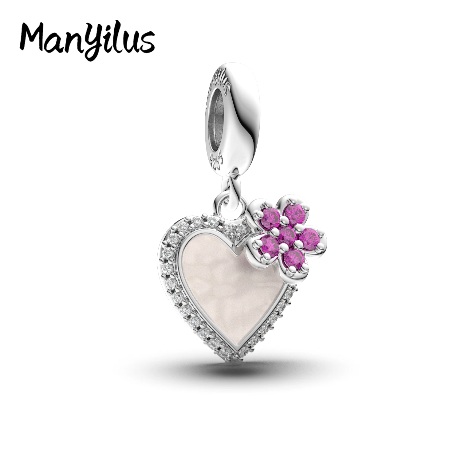 

Manyilus Charms Plata 925 Charms 925 Originales Bracelets Original Certified Charms Croc Real Silver Jewelry Pendant Bracelet