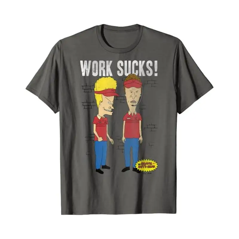Beavis And Butthead At Work Graphic T-Shirt