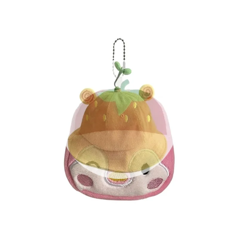 1 pz simpatico peluche pinguino portamonete ciondolo portachiavi kawaii cartone animato creativo pinguino sacchetto di immagazzinaggio vari ciondoli portafoglio regali