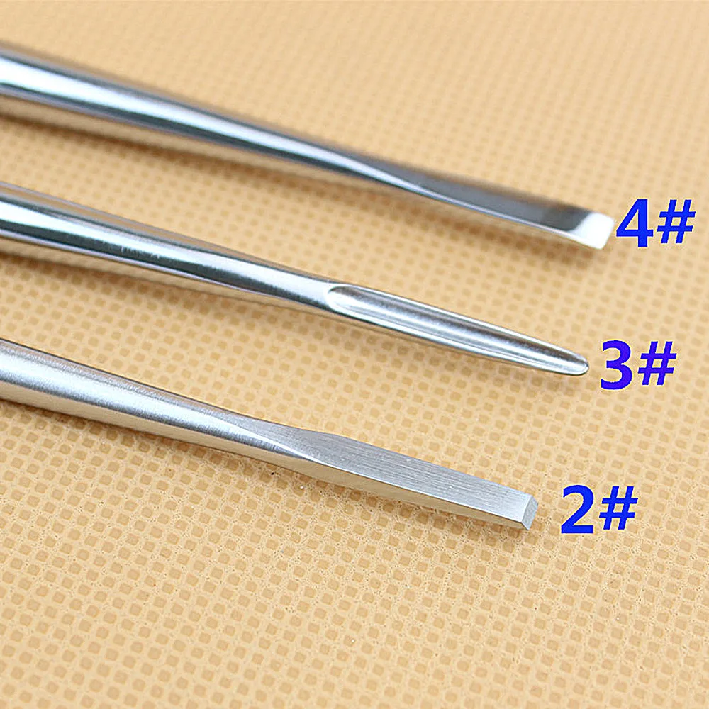 1Pcs Dental Implant Instrument Stainless Steel Chisel Tooth Bone Knife Split Grafting Oral Surgery Tool