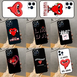 Love Mafia Case For iPhone 16 15 14 13 12 11 Pro Max XS XR X 6 7 8 Plus 13 12 Mini Protection Back Cover