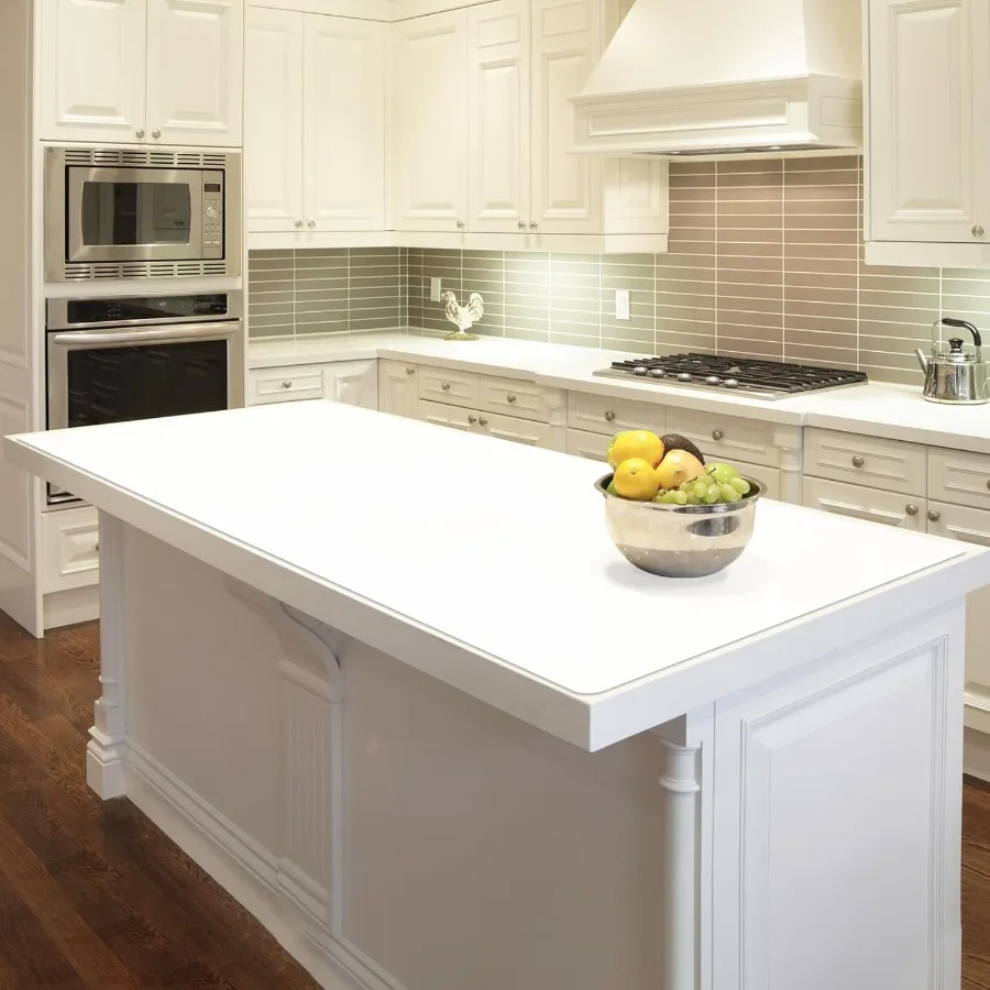 

Большой силиконовый коврик 47,2 x 23,6 дюйма для кухонной стойки, термостойкая нескользящая защита для столешницы, водонепроницаемый силиконовый коврик для рукоделия