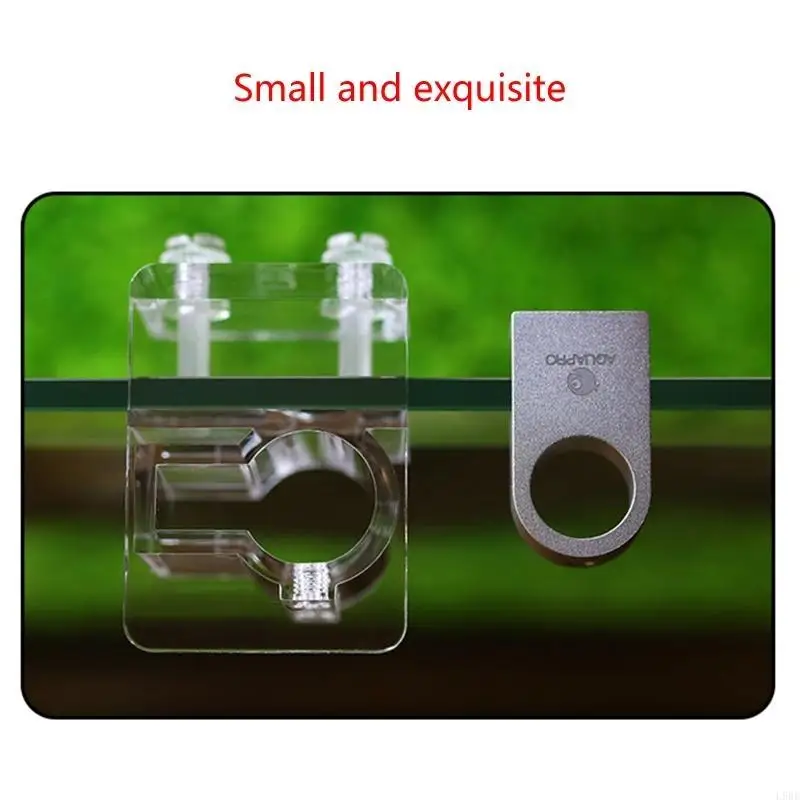 L9BE Aquarium Filter Inflow/Outflow Pipe Fixture Water Changer Hose Holder