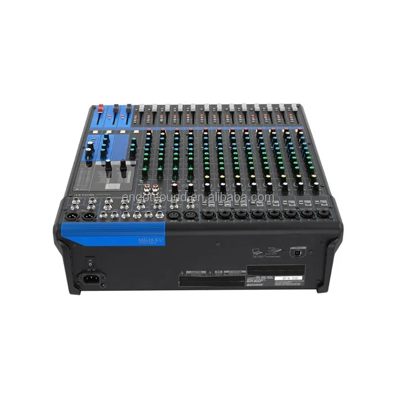 MG16XU dj usb pro controller professional audio 24 DSP sound mixing console mixer mixers for karaoke for Stage