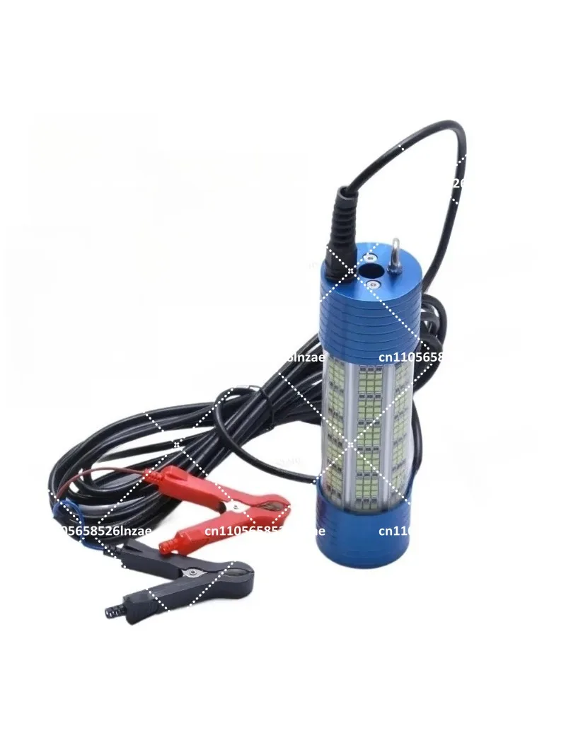 150W 300W DC12V Underwater Fishing Light, Green White LED Bait Light for Attracting Fish