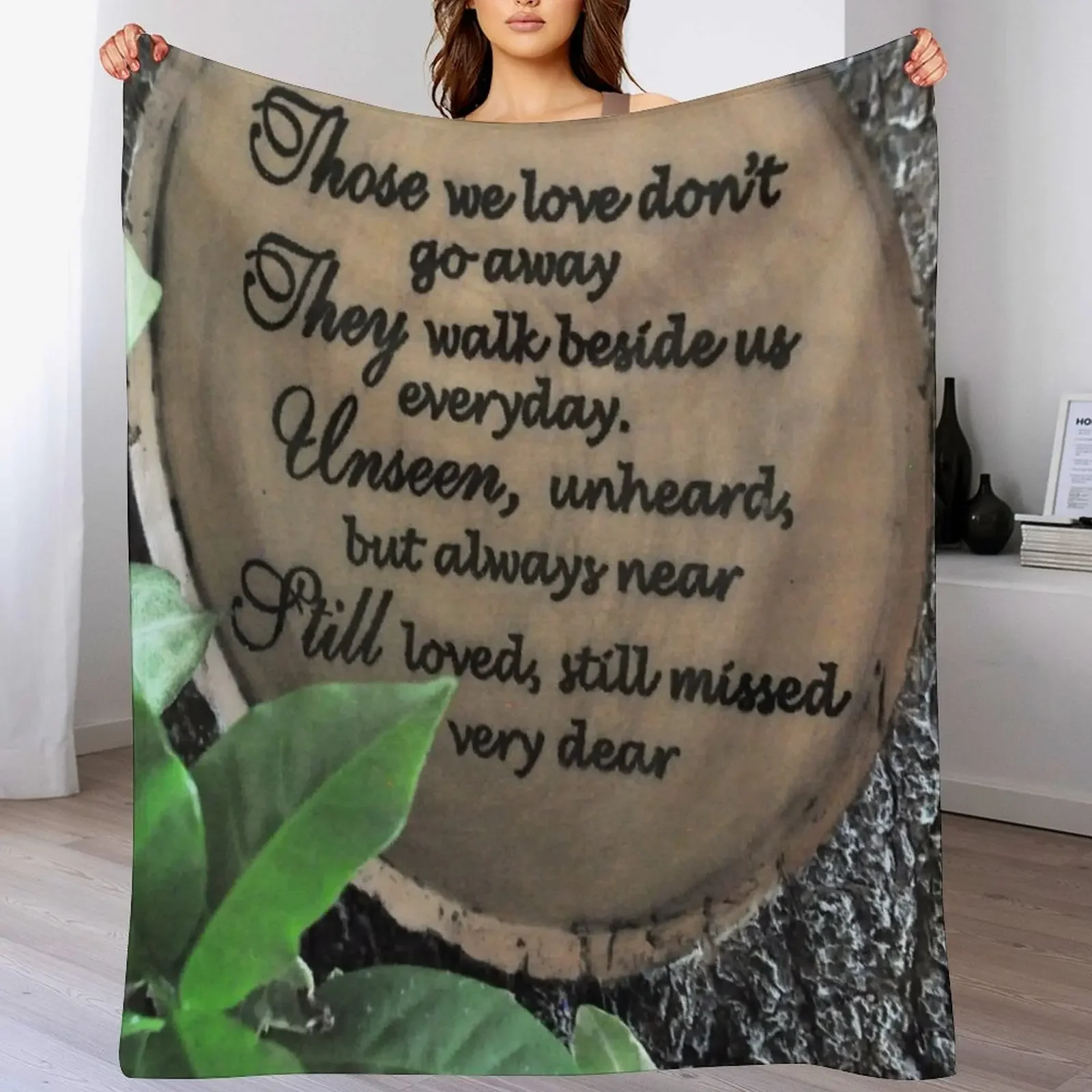 

New Memorial Throw Blanket Custom Extra Large Throw Hairys Shaggy Blankets