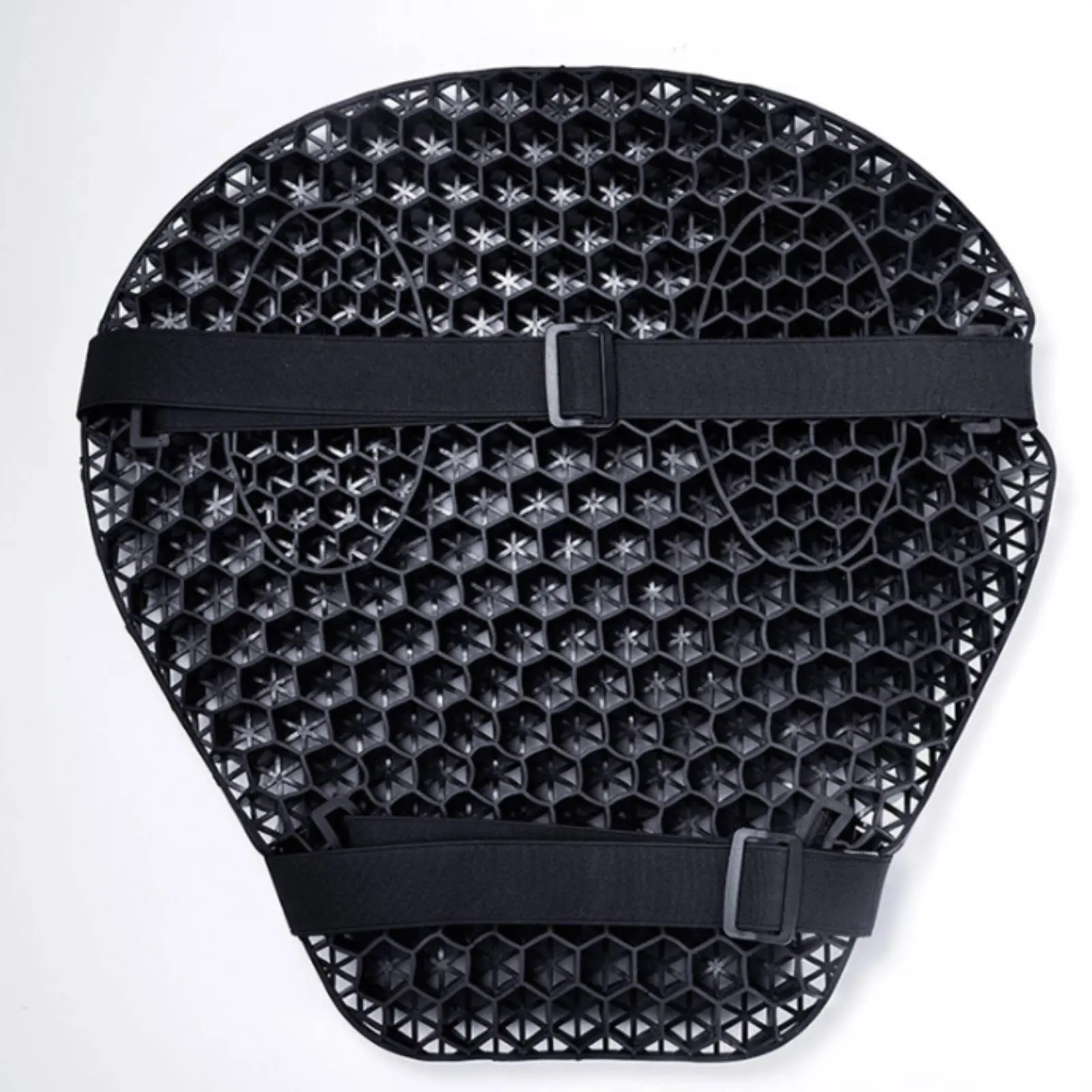 

Hexagonal Gel Seat Pad Waterproof Motorcycle Gel Seat Pad Motorcycle Pressure Relief Pad High Elasticity Non-Slip