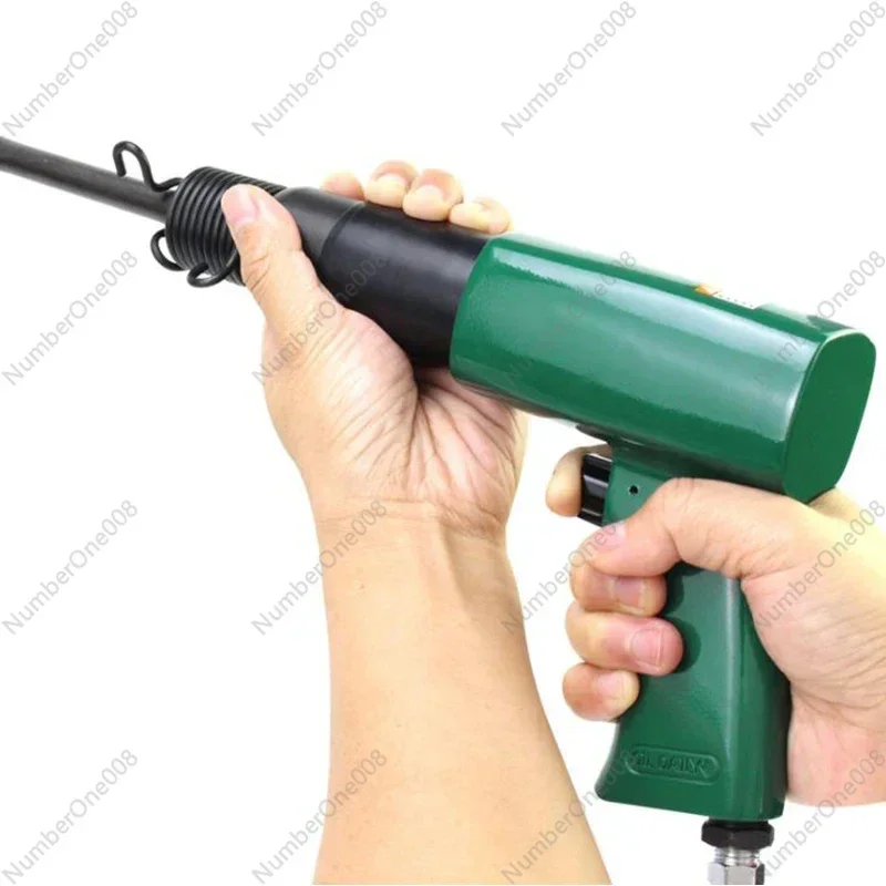 

Professional Air Hammer Kit for Auto Repair, Heavy Duty Pneumatic Chisel Tool with Multiple Bits for Rust Removal, Cutting