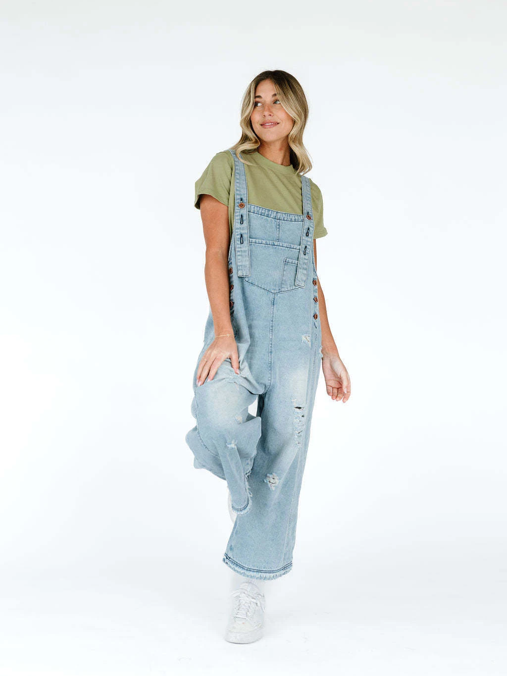 Retro Denim Overalls Women's Vintage Ripped Distressed Loose Jeans Wide Leg Jumpsuit Western Style Baggy Streetwear
