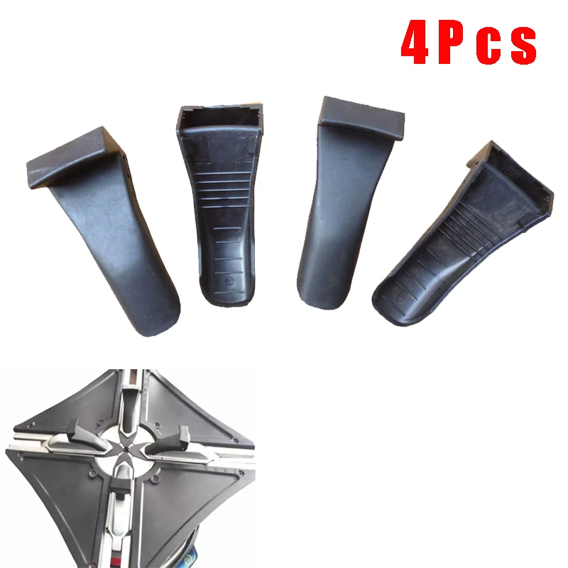 

4 шт. пластиковые заглушки для защелок, защитные накладки на колесные диски, сменные черные инструменты для шиномонтажного станка