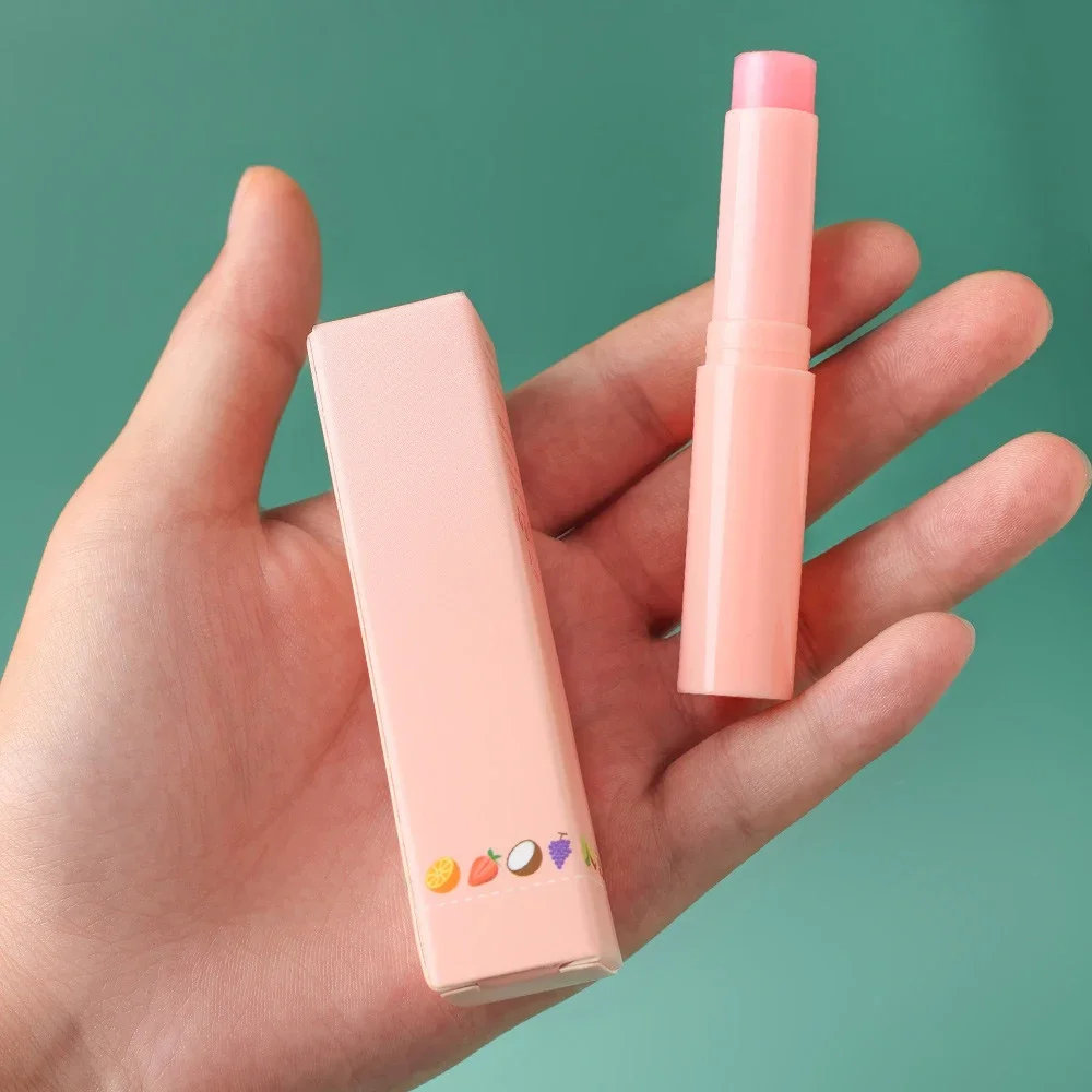 Bálsamo labial de marca privada, logotipo personalizado, miel con sabor a fruta, maquillaje nutritivo hidratante de larga duración, venta al por mayor, sin crueldad