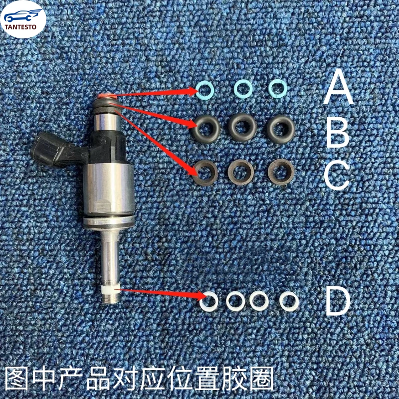 

For Leiling 1.2T Corolla Crown Highlander 2.0T Overlord High Pressure Fuel Injection Nozzle Rubber Ring Sealing