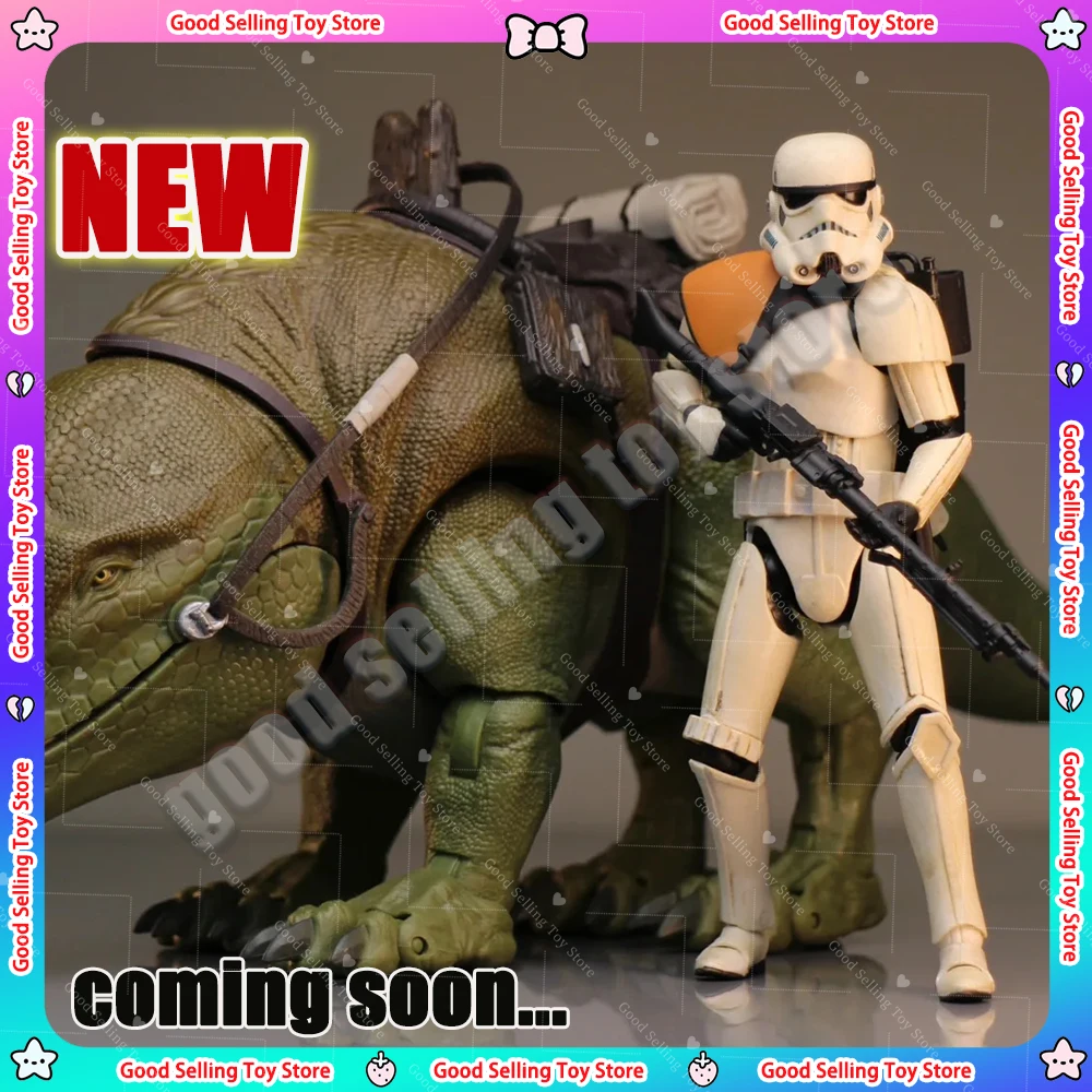 

6-inch Hasbro Star Wars Black Box Desert Storm Soldier White Soldier Mobile Handpiece Anime Figure Action Figurine Toys Gifts