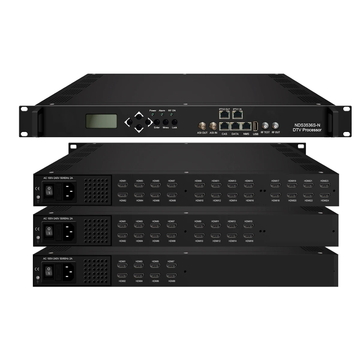 All‑in‑One Digital TV Headend Processor DVB Encoder IRD Multiplexer Modulator IPTV Streamer ， For CATV IPTV Project