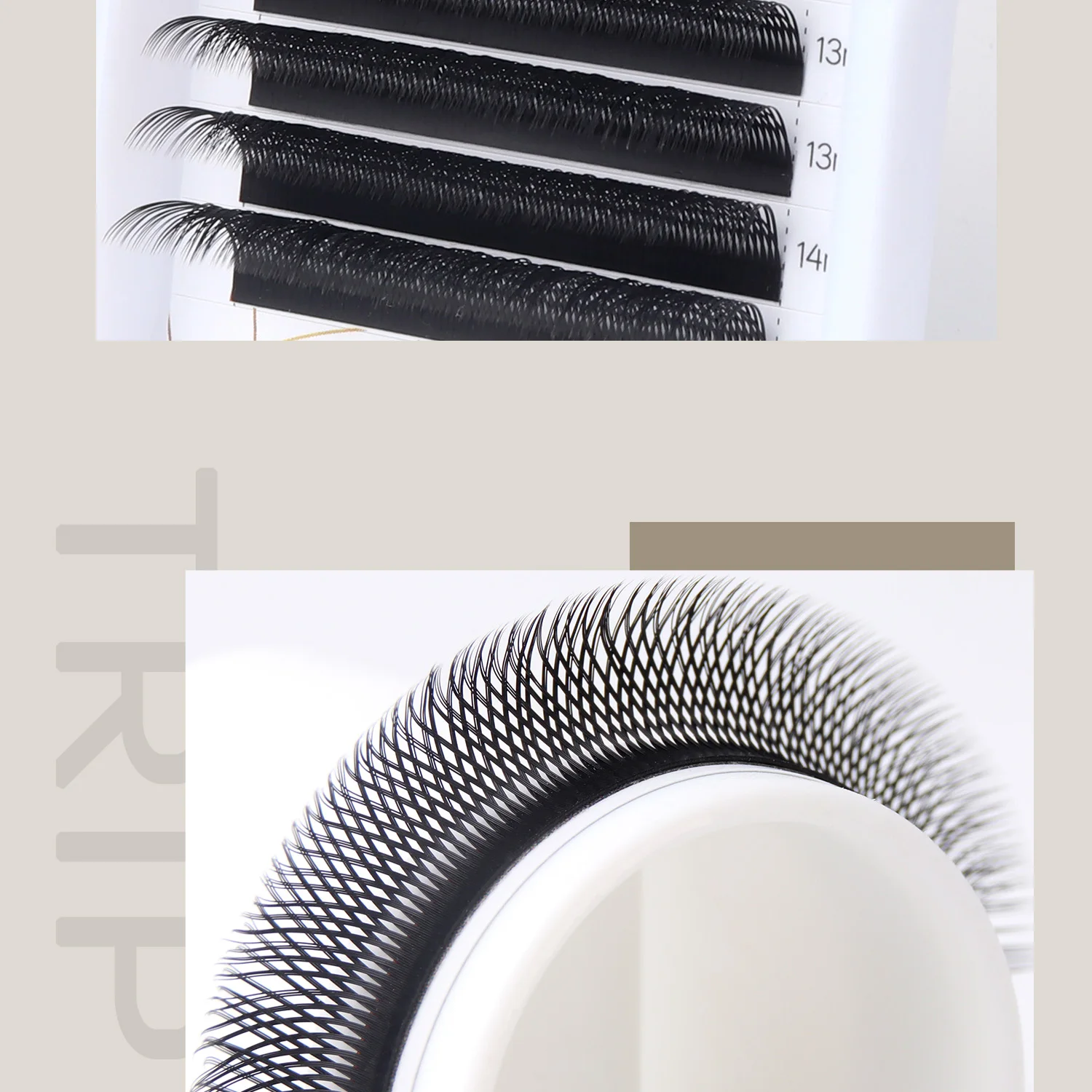 Befer Triple Tips Y Wimpernverlängerung YY-Form Wimpernverlängerung Cilios Brasileiro Y Brasilianisches Volumen Natürliche falsche Wimpern – Detail 15