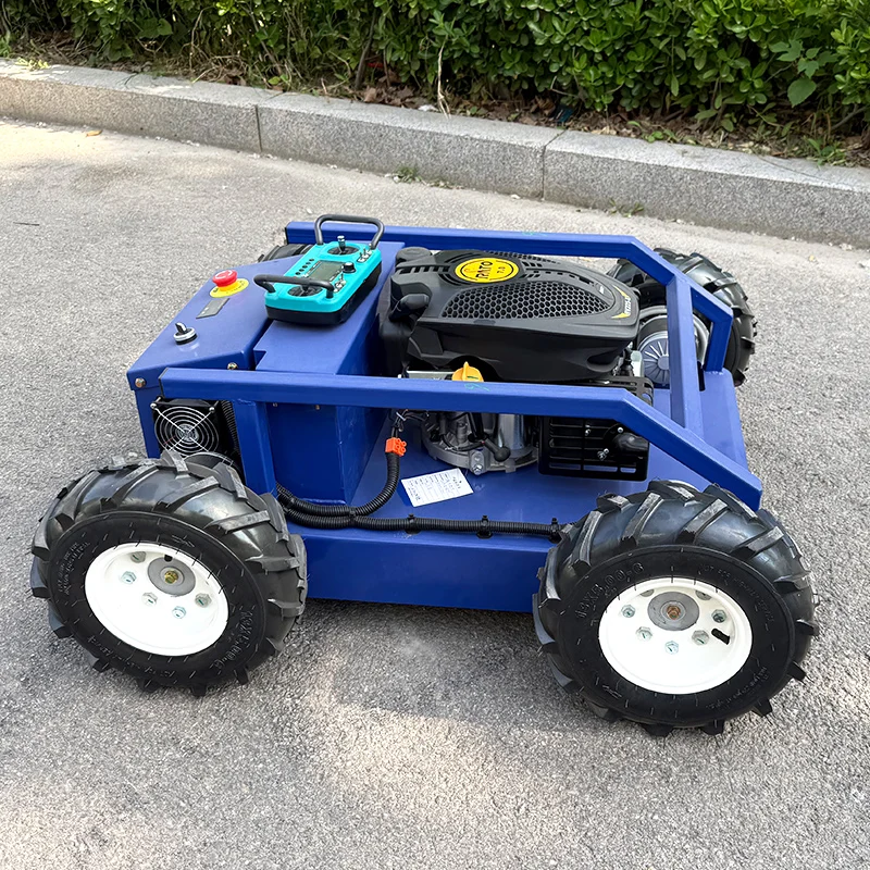 Customized Height Adjustable zero Turn Automatic Grass Cutter Robot Remote Control Lawn Mower for Garden