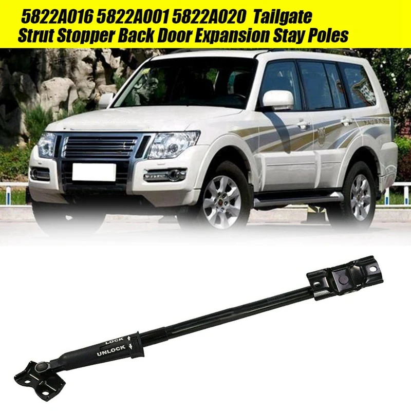 Tailgate Strut Stopper Expansion Stay Poles 5822A020 Parts For Mitsubishi Pajero NS NT NW 2006-2024 Back Door Security Bracket