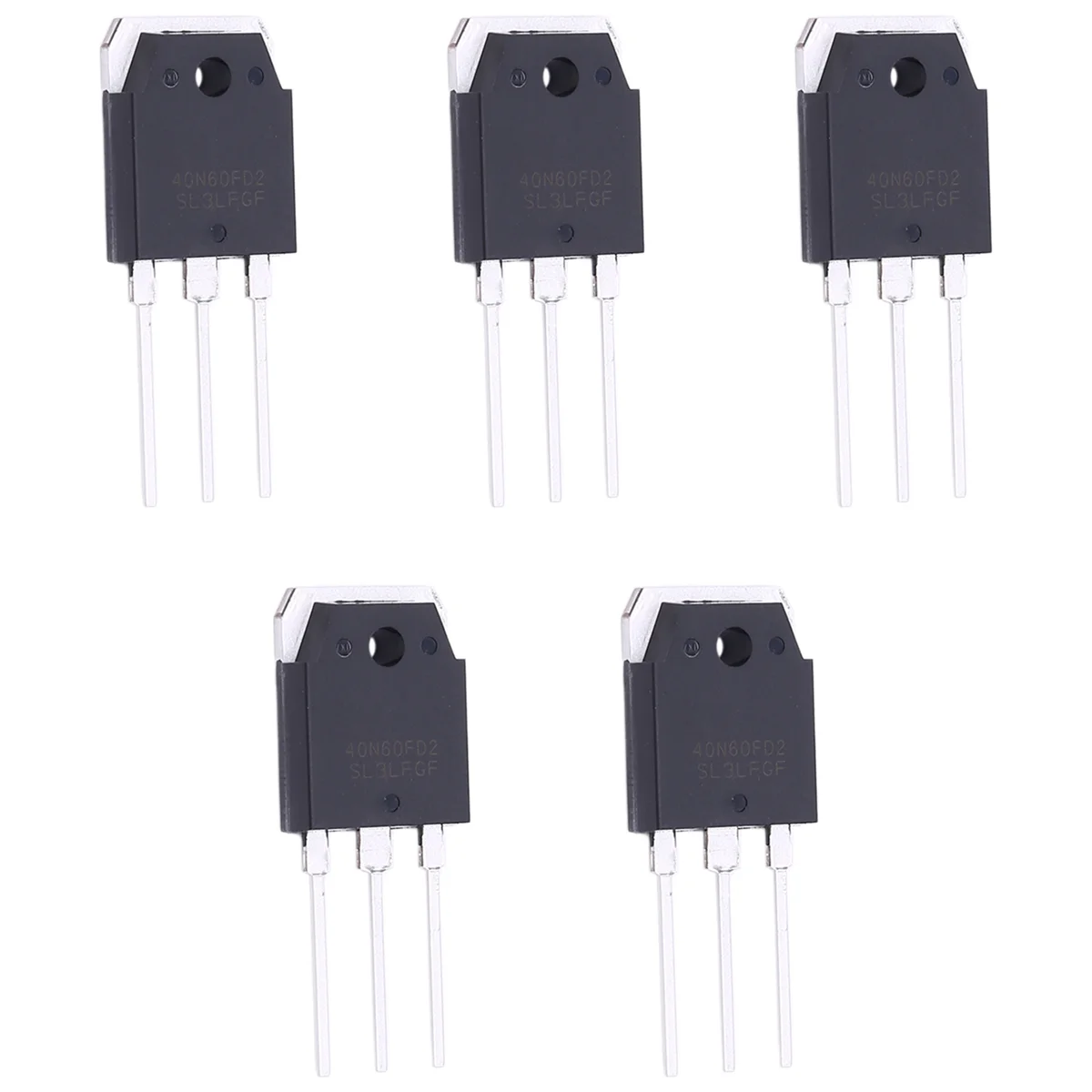 

5PCS 40N60FD2 SGT40N60FD2 SGT40N60FD2PN 40A 600V Transistor TO-3P - High Efficiency & Fast