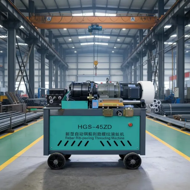 YG Customized High Efficiency Rebar Rolling Machine Factory Price Steel Bar Threading Machine Premium Thread Rolling Machines