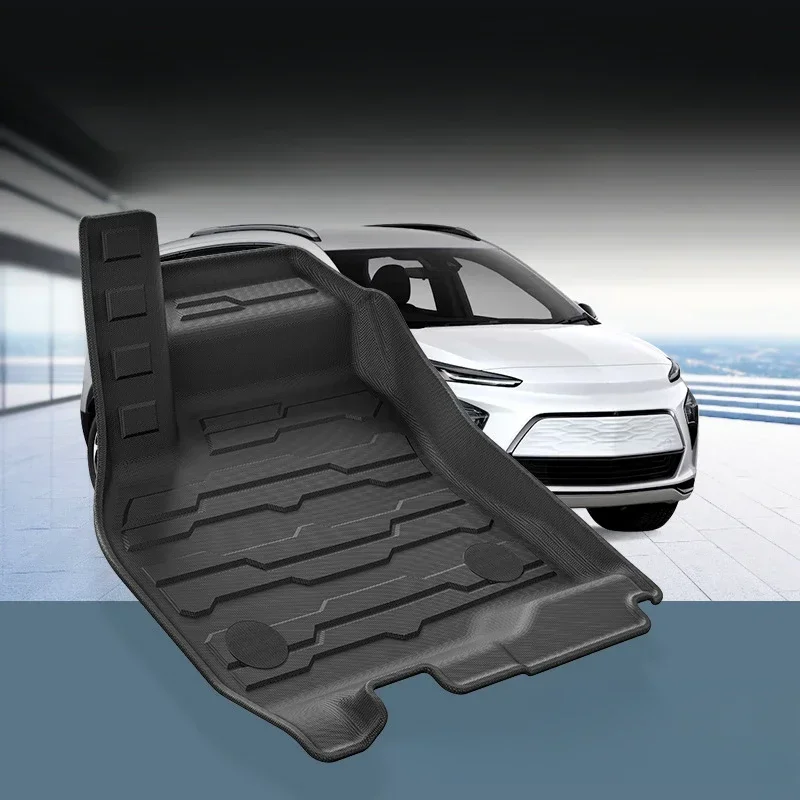 Custom Fit for Chevrolet BOLT EUV 2022 2023 2024 TPE Floor Mats All Weather Waterproof Floor Liner Heavy Duty Anti-Slip Car Mats