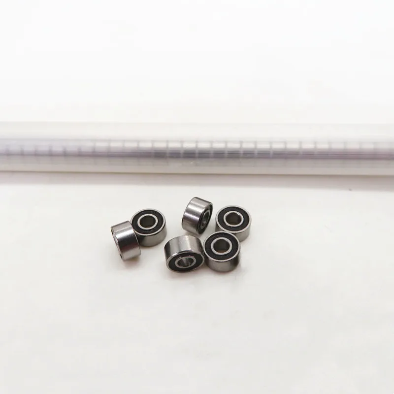 50/100/500pcs Precision MR52-2RS  2*5*2.5mm L-520DD ABEC-3 miniature ball bearing 2x5x2.5 mm MR52RS MR52 model bearing