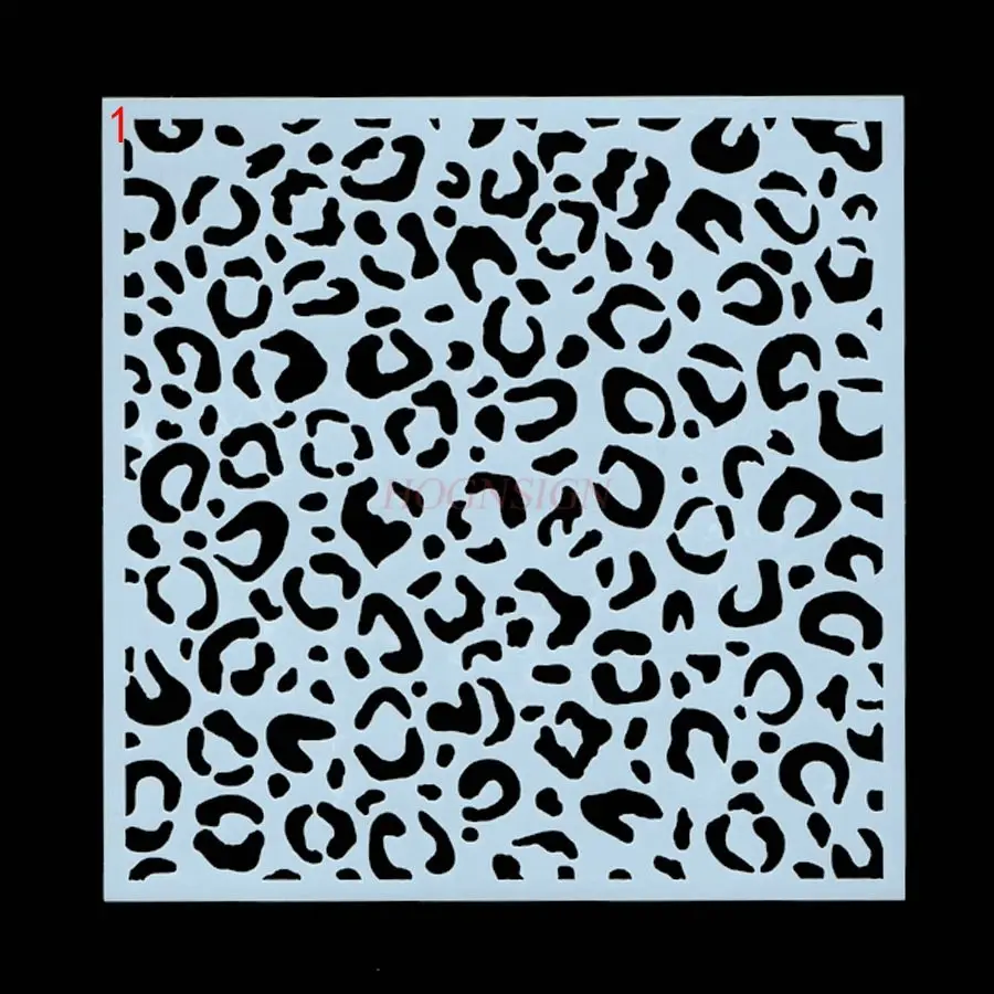 1pcs Spray pattern spray pattern geometric pattern printing pattern graffiti painting board hollow template ruler decoration