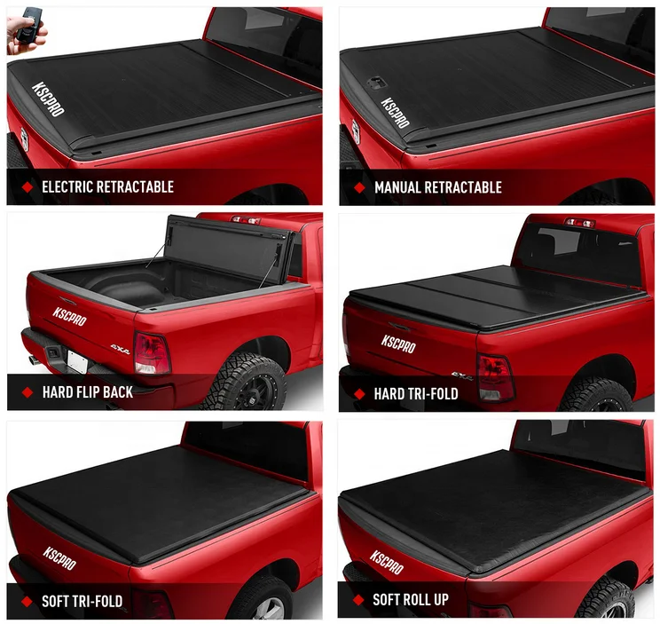 Navara Frontier Aluminum Hard Tri Fold Torno Cover Pickup Bed Covers For Nissan  2022