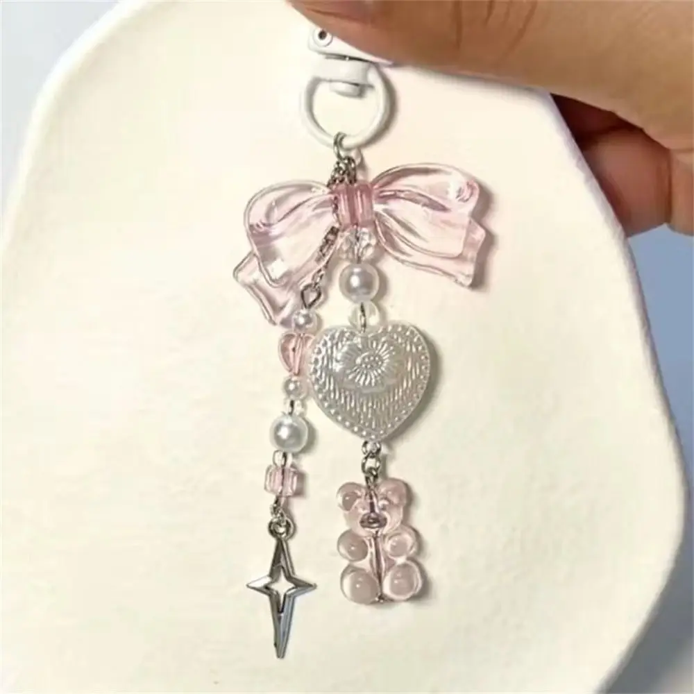 

Mobile Accessories Sparkling Y2K Phone Charms Knotbow Cake Fish Beaded Phone Lanyard Pendant Anti-Lost Phone Chain Jewelry Gifts
