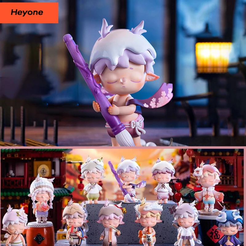 

Original Heyone MIMI Monte 3 New Chinese Style-letter Series Surprise Blind Box Cartoon Designer Dolls Mistery Figure Kawaii