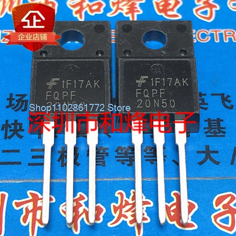 (10PCS/LOT) FQPF20N50  TO-220F 500V 20A