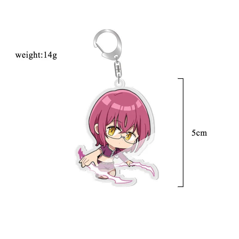 Meliodas Elizabeth Liones Diane Ban Harlequin Gowther Merlin Escanor Popular Anime Peripheral Acrylic Keychain Backpack Pendant - view 4