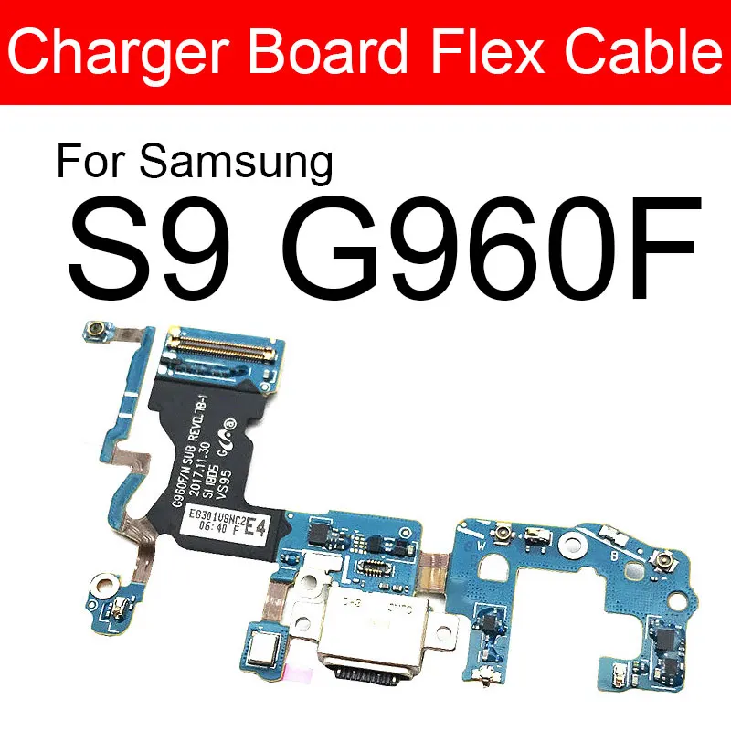 USB Charging Jack Dock Board For Samsung Galaxy S9 S9 Plus G965F G960F G960U G965U USB Charger Port Connector Board Parts