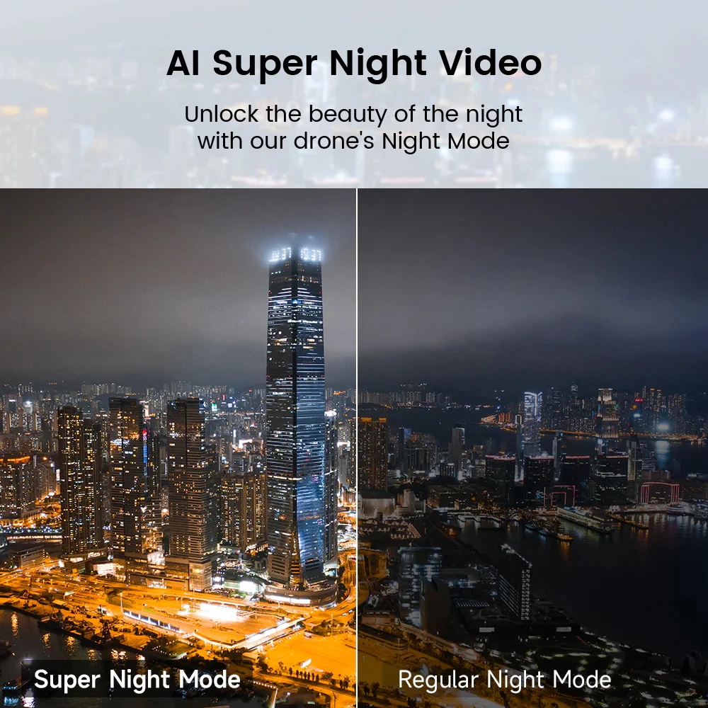 FIMI X8 Tele Max 2025 New Beyond Vision مع كاميرا واسعة الزاوية وتليلي 30x تكبير هجين 4K 60Fps 3-Axis Gimbal Super Night