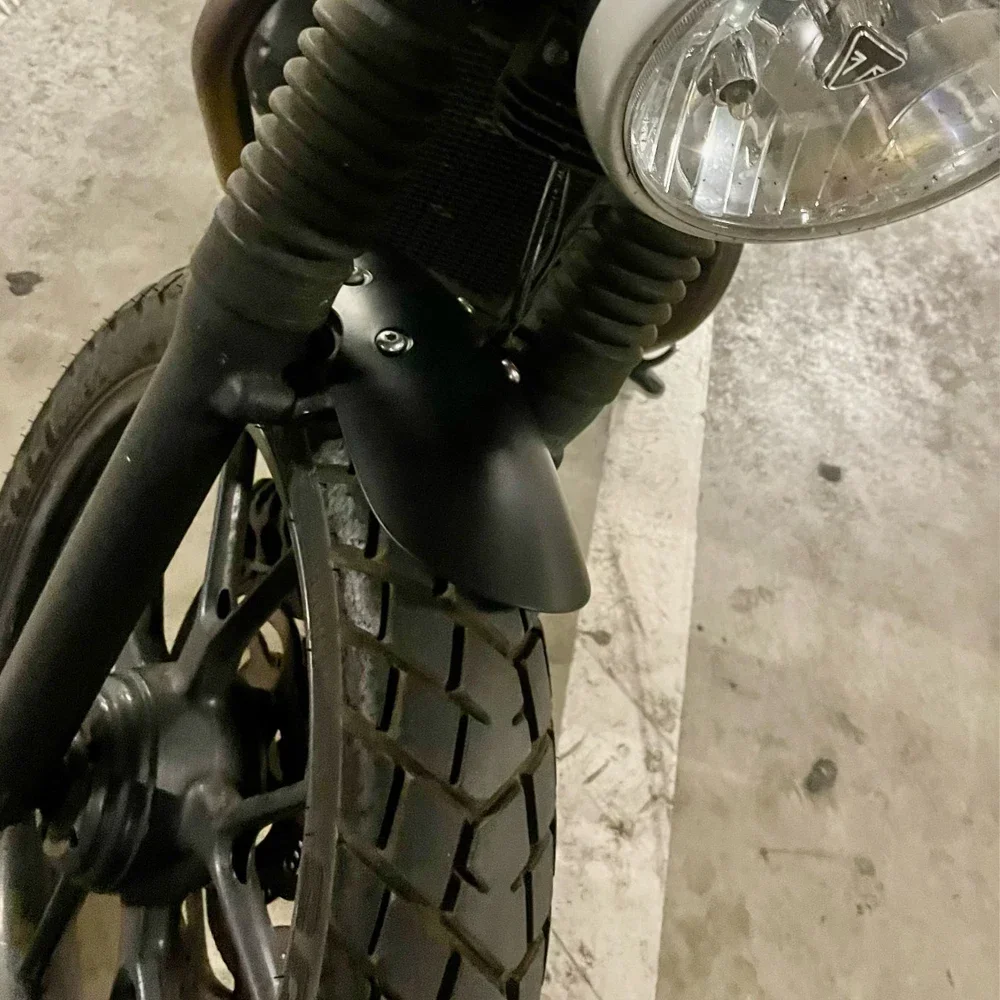 電動自転車用フロントフェンダー,Triumph Neville t100アクセサリー,無煙炭900 t120,参照2001-2015 2016