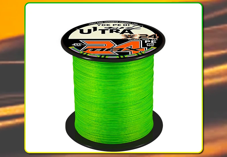 Neue YGK G-Soul X24 Strands PE Geflochtene Angelschnur 300/500/1000M Ultra-Multifilament Angelschnur Super Glatte Karpfen-Angelschnur – Detail 13