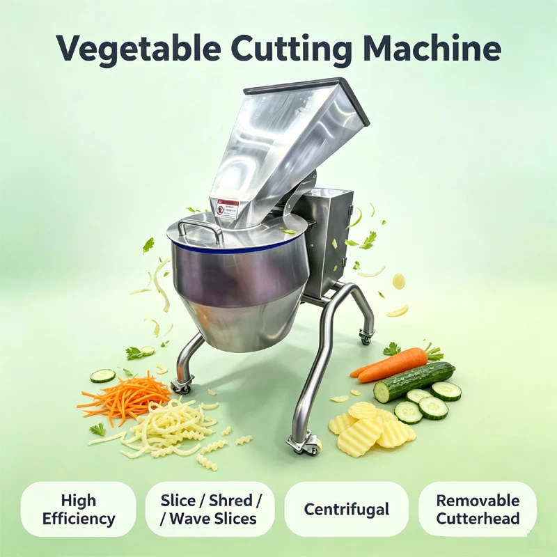 Engineering Standard Vegetable Cutter Machine Centrifugal High Output Stainless Steel Slicer Shredder For Potato Carrot