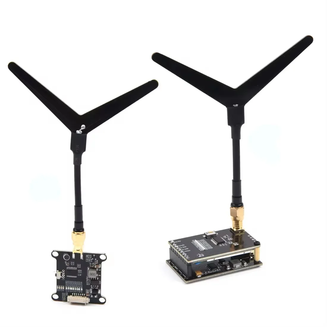 FPV 1.2GHz 1.2G 0.1mW/25mW/200mW/800mW 9CH เครื่องส่งสัญญาณ TX และตัวรับสัญญาณ RX FPV Combo สําหรับรุ่น RC Drone Quad Enhancement Booster