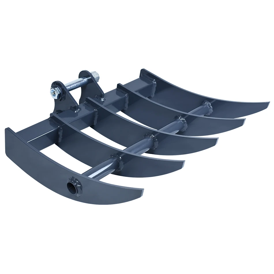 1 قطعة حفارة صغيرة أشعل النار المرفقات حفار صغير أشعل النار يزيل الحطام فضفاض سطح التربة أشعل النار ملحق لحفارة 0.8-2ton