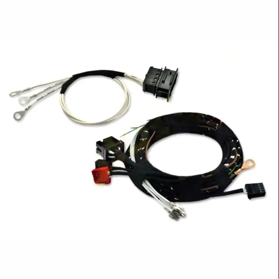 FOR VW Passat B8 Variant Arteon Octavia MK3 Touran 5T - Fully Electric Swiveling Tow Bar Hook Wire Harness Trailer Hitch Cable
