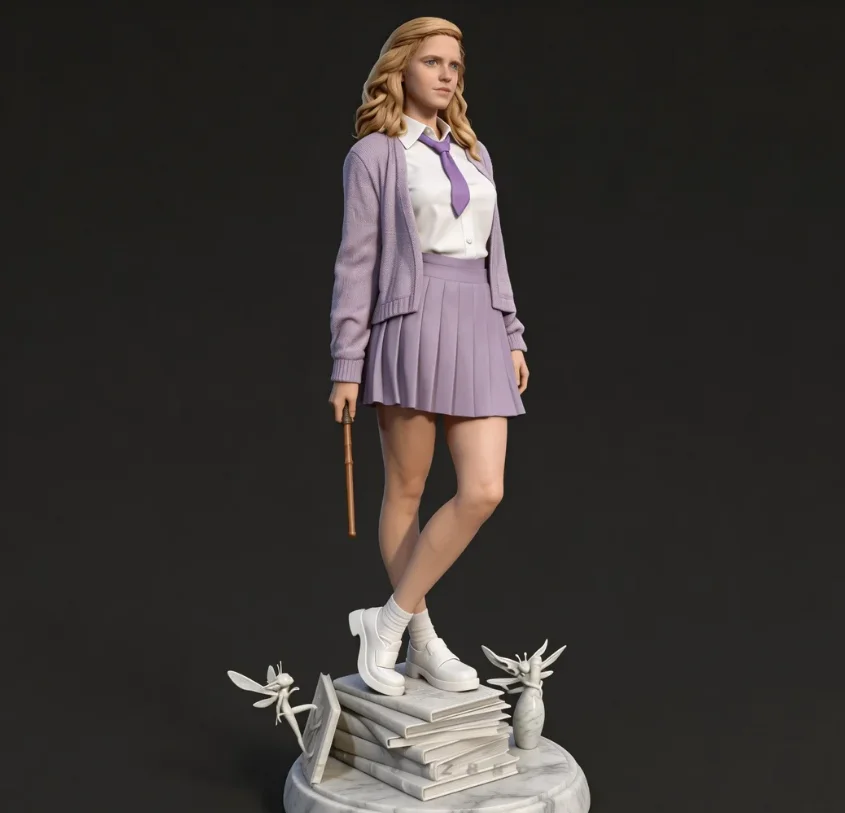 

Фигурка маленькой ведьмы, солдата, для самостоятельной покраски и сборки (3D-печать), высота 38мм, 50мм, 75мм, TD-7721/3D