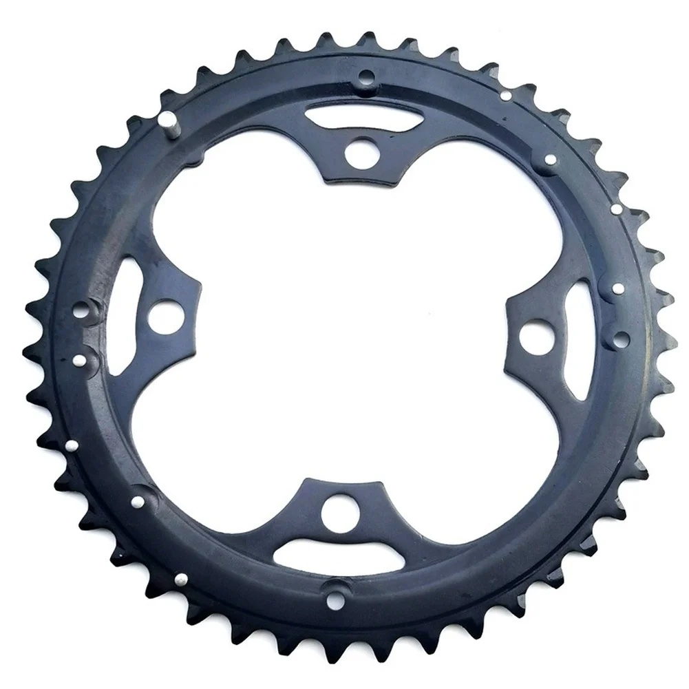 

44T Bicycle Chainring Made of Aluminum Alloy for 8 Speed and 9 Speed Drivetrains Designed for 104mm Crankset Compatibility