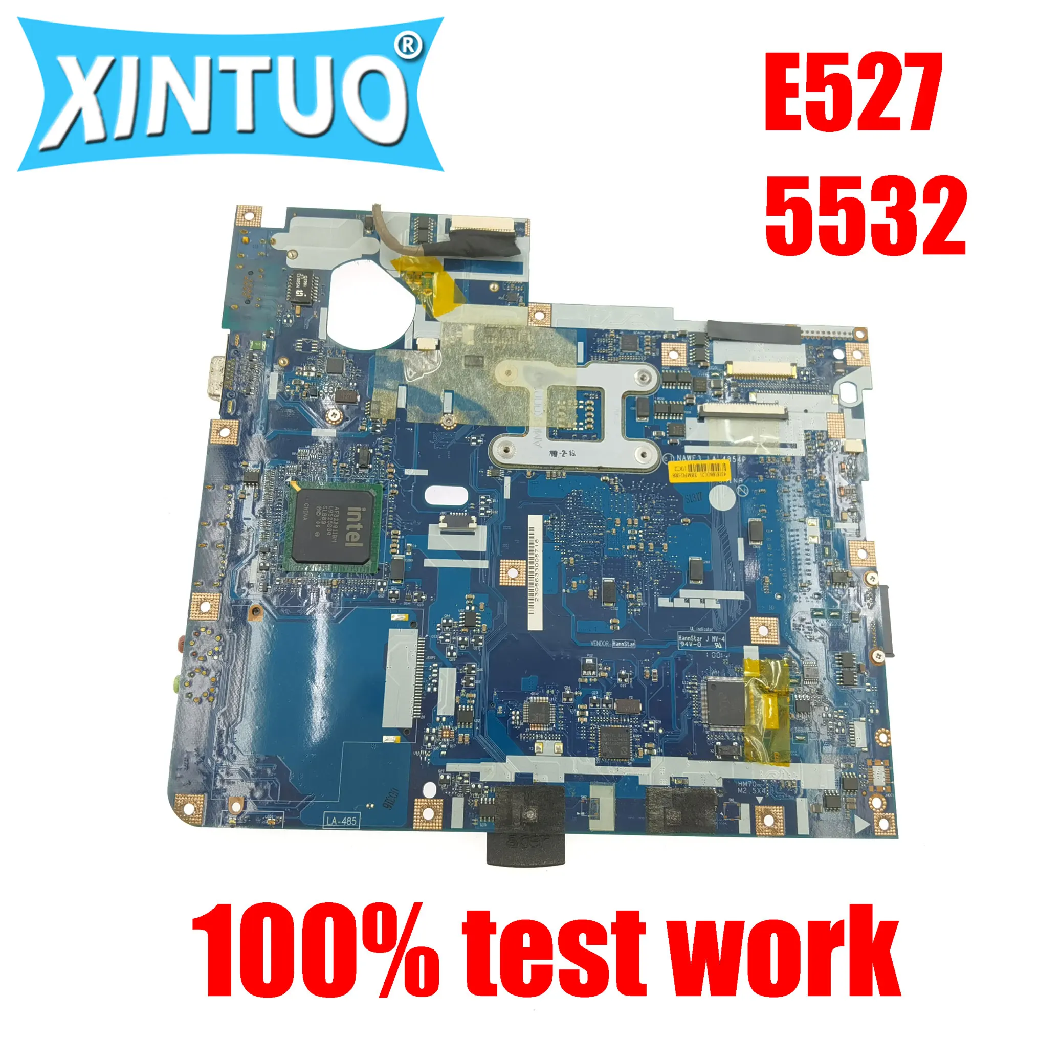 MBNAK02001 for Acer E527 E727 Laptop Motherboard LA-4854P DDR3 100% Test Work